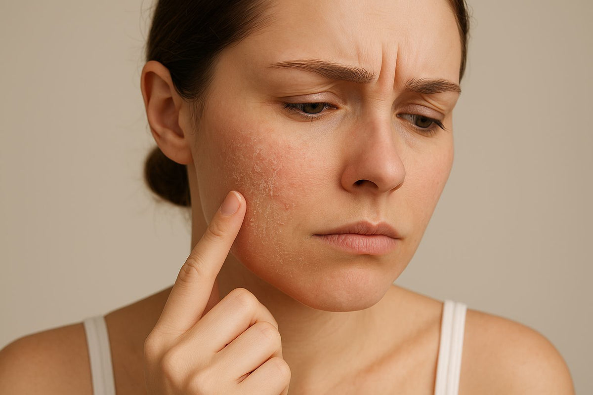 Trockene Haut im Gesicht – Ursachen, Symptome & Hilfe